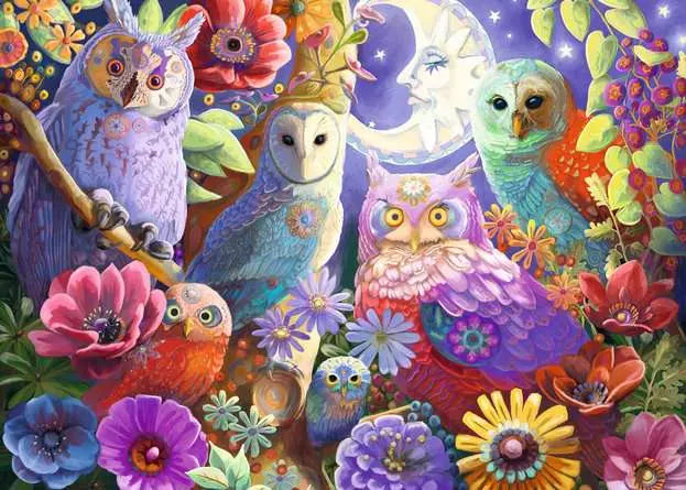 Ravensburger Night Owl Hoot 300pc Large Format