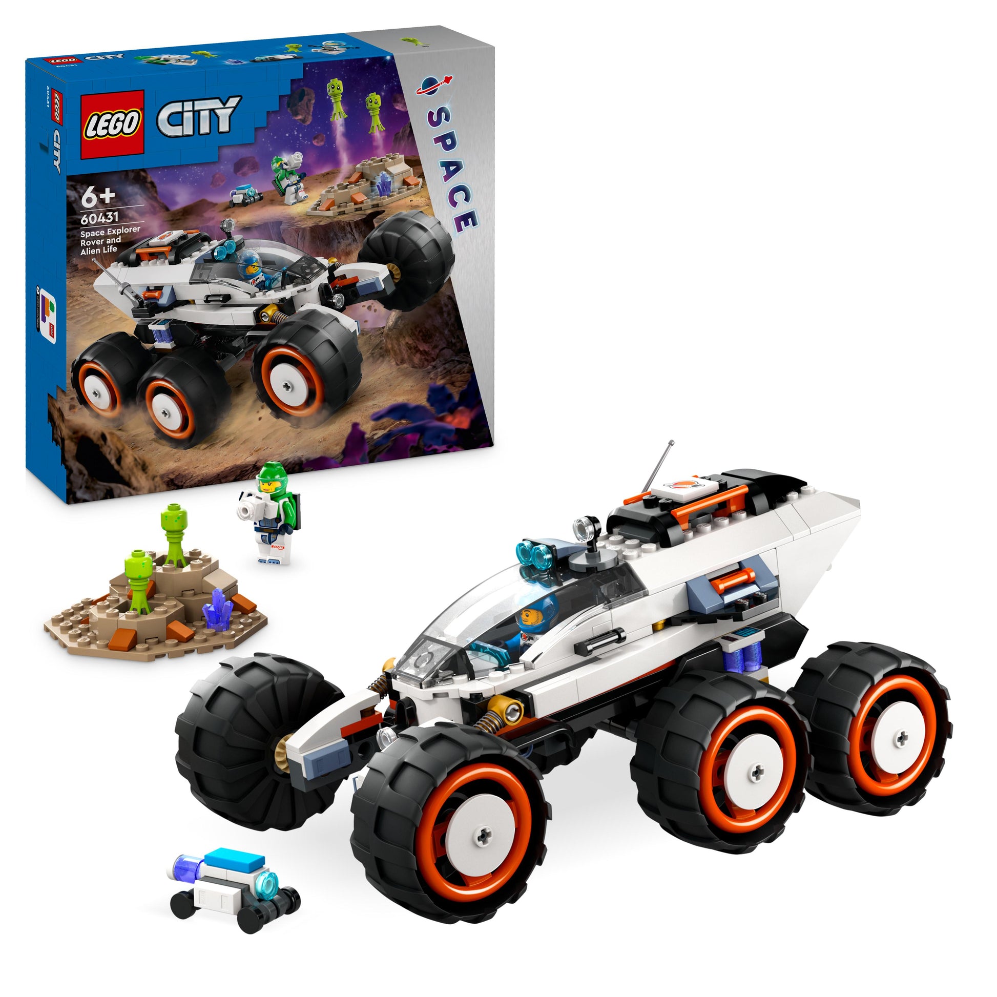 Lego City 60431 Space Explorer Rover and Alien Life