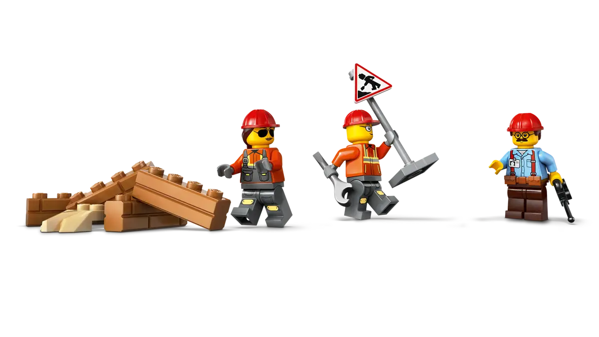 Lego City Big Vehicles 60466 Yellow Bulldozer with Front Loader