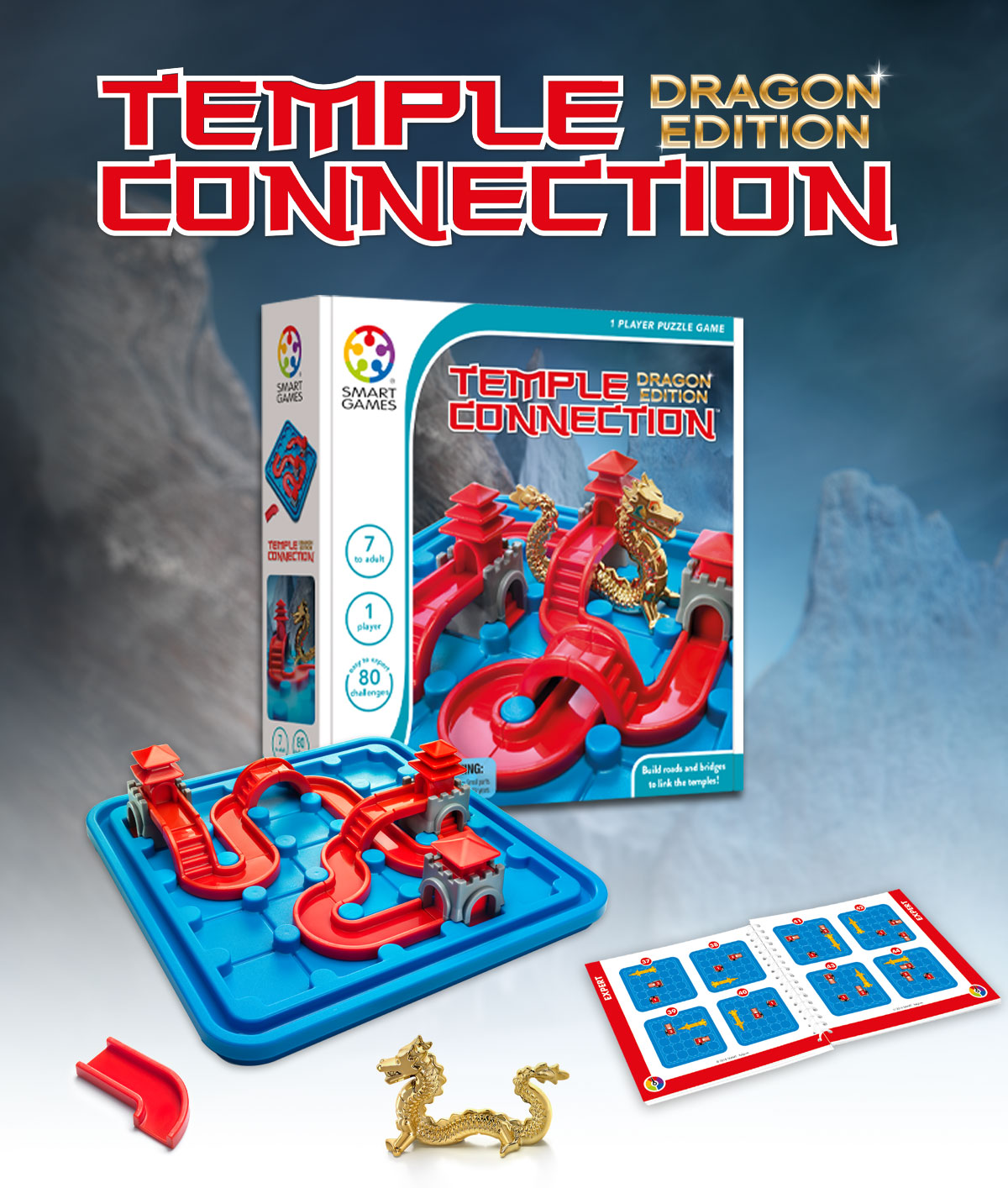Smart Games Temple Connection 
 
 'Dragon Edition'