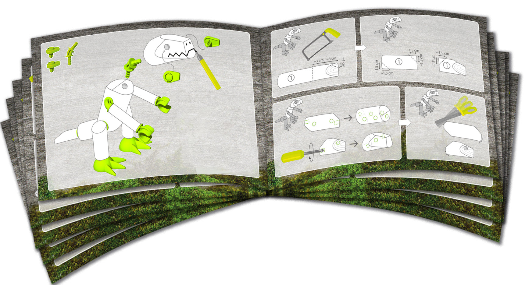 Haba Terra Kids Connectors – Construction Kit Dinosaur