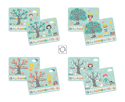 Janod Seasons Calendar - English Version