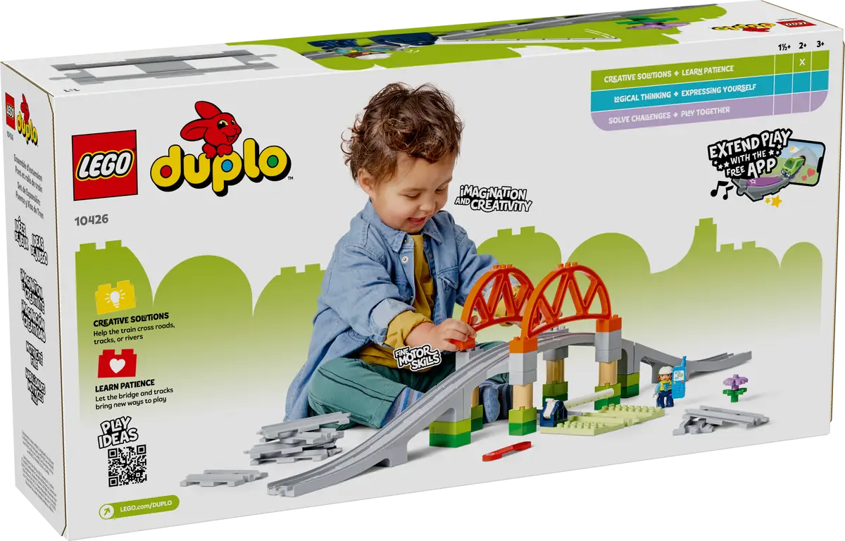 Lego DUPLO 10426 Train Bridge and Tracks