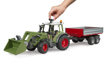 Bruder Fendt Vario 211 W/Frontloader & Tipping Trailer (2104)