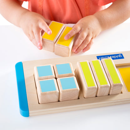 Guidecraft Starter Square Fractions