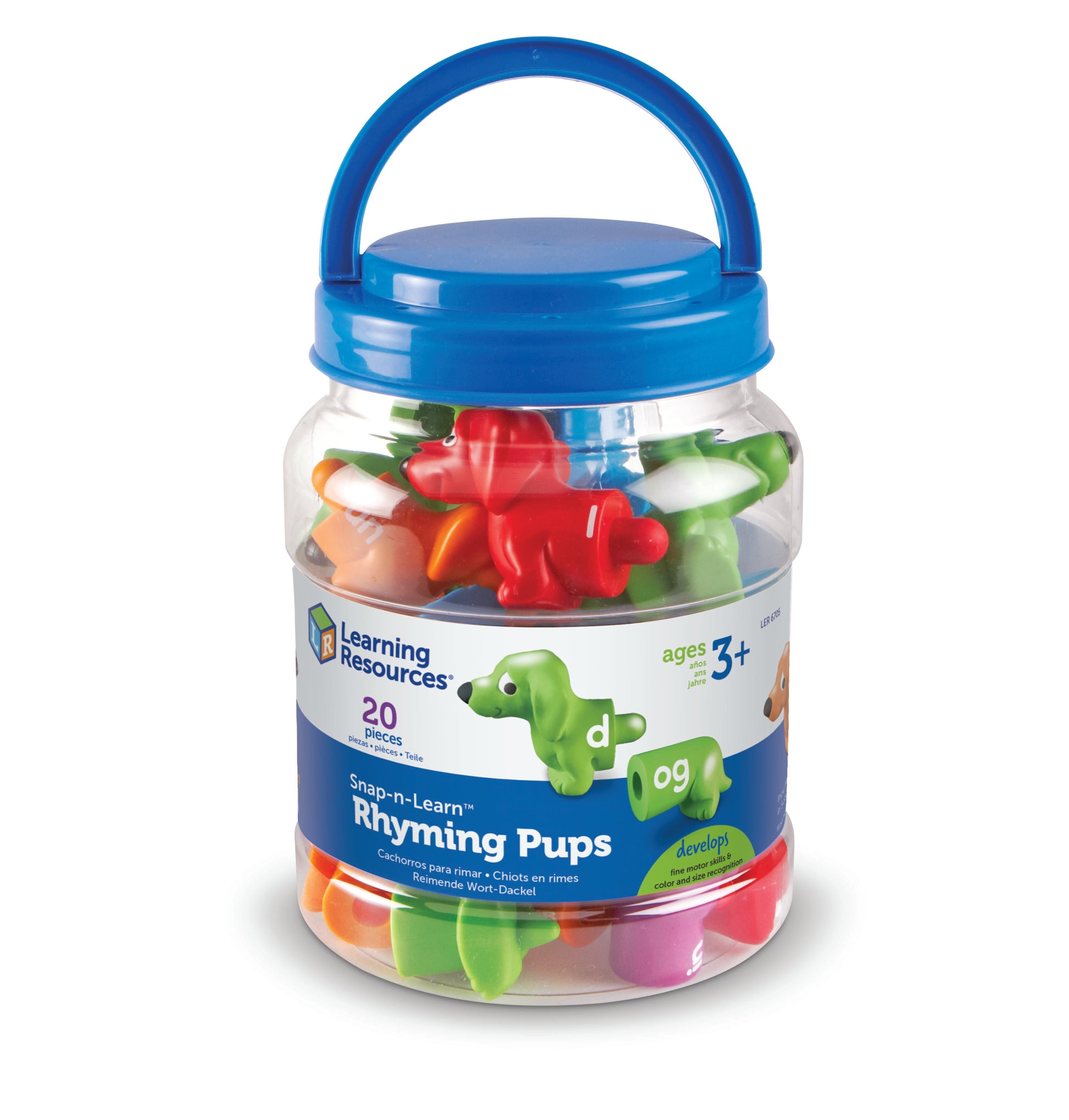Learning Resources Snap-n-Learn™ Rhyming Pups