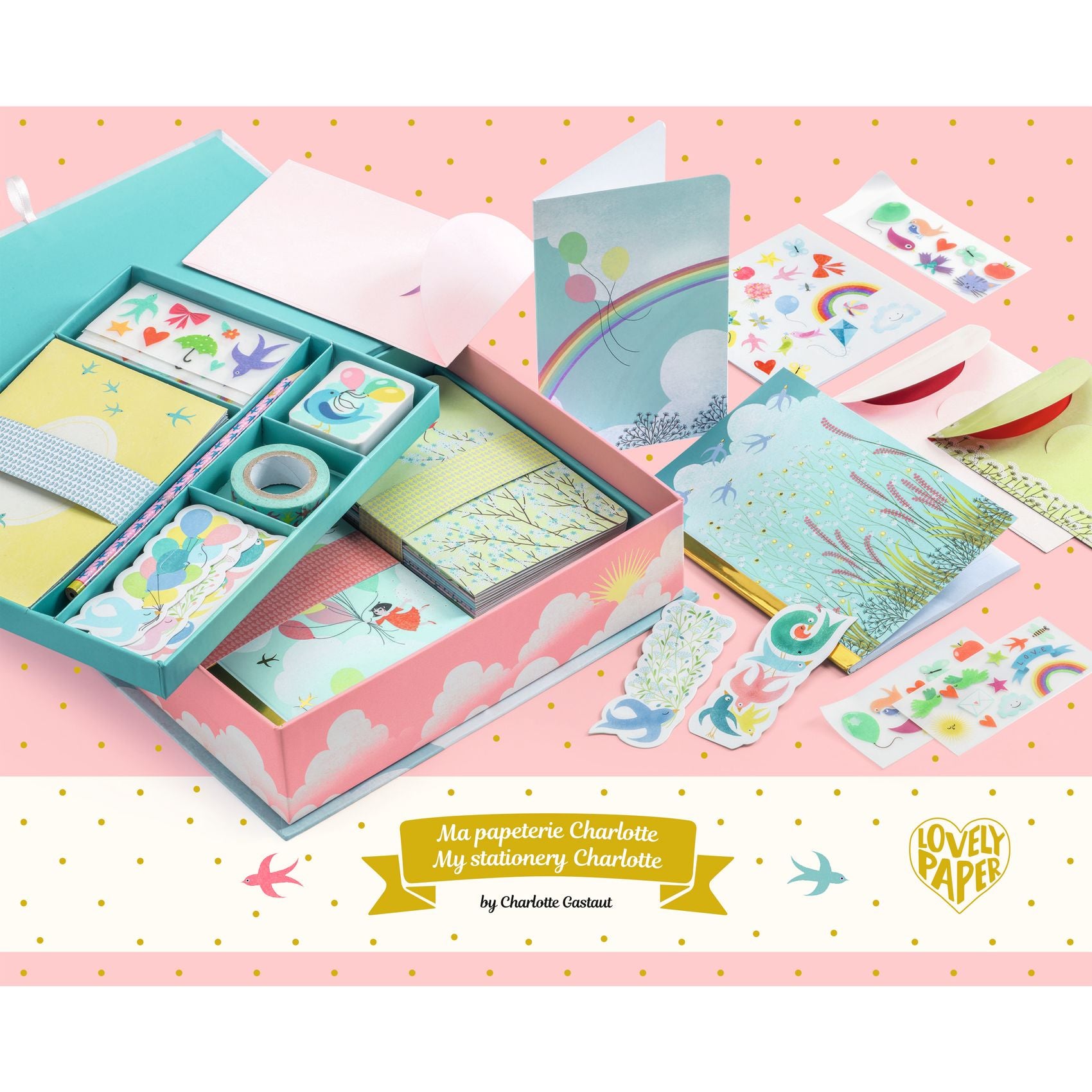 Djeco Charlotte Stationary Box Set