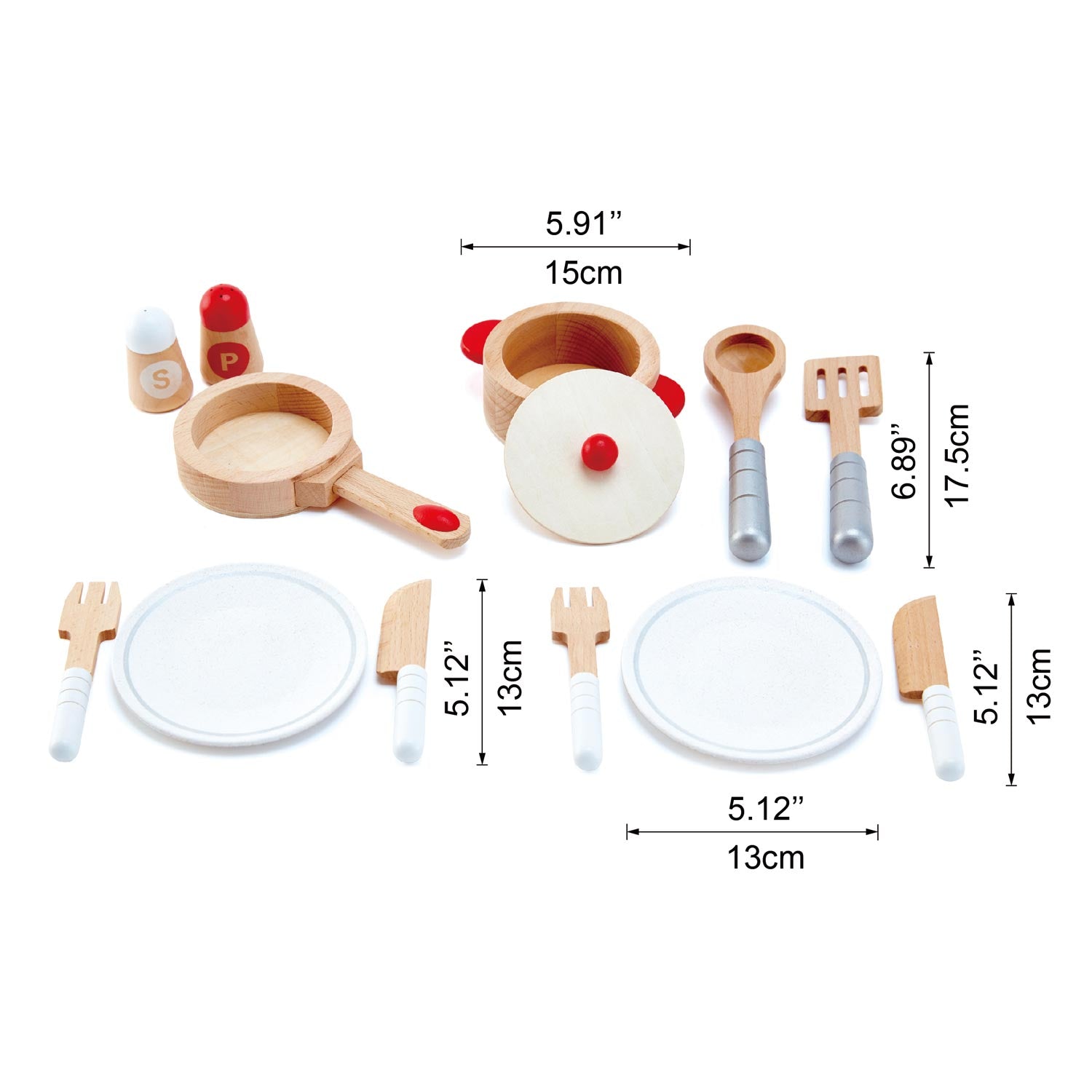 Hape All Inclusive Cook & Serve Set