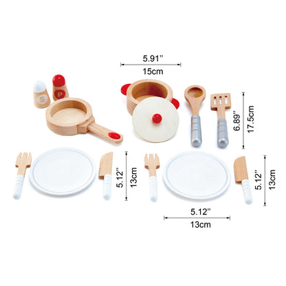 Hape All Inclusive Cook & Serve Set