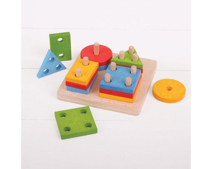 BigJigs First Four Shape Sorter