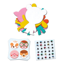 Djeco I love Animals Create With Stickers