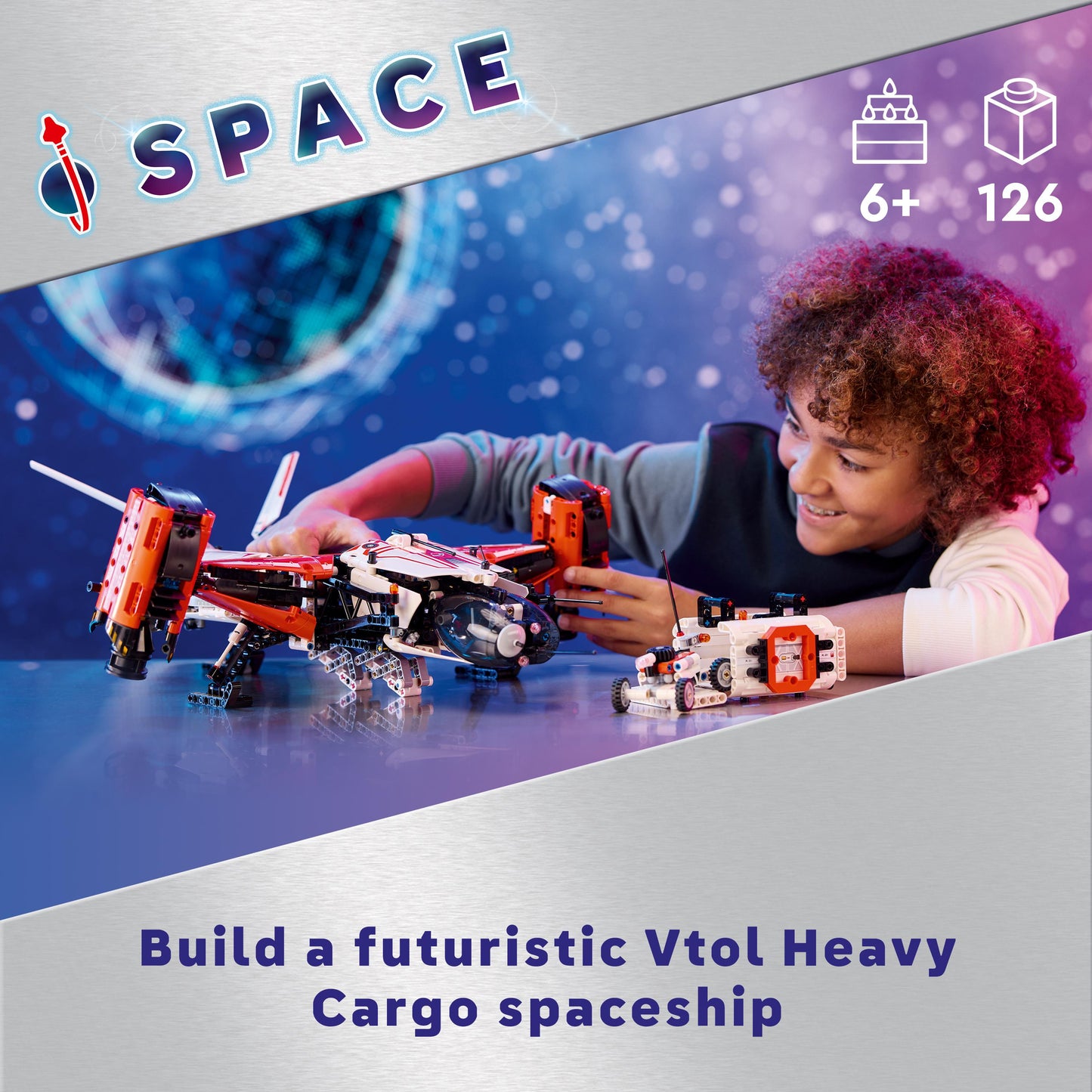 Lego Technic 42181 VTOL Heavy Cargo Spaceship LT81