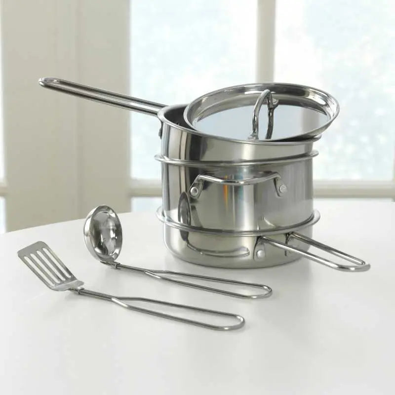 Kidkraft Deluxe Cookware Set With Food