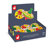 Janod Farm Metal Spinning Top (2 Assorted Models, 1 chosen at random)