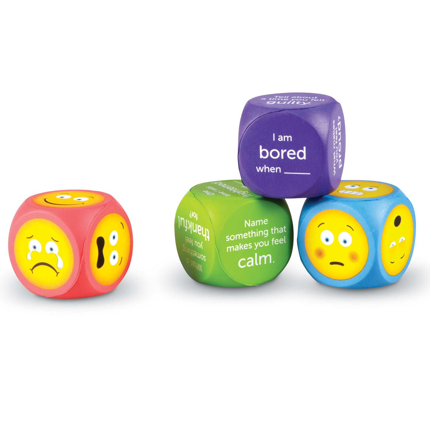 Learning Resources Soft Foam Emoji Cubes