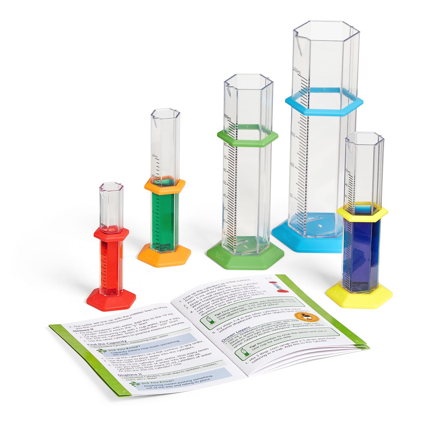 Learning Resources hand2mind Starter Science Graduated Cylinders