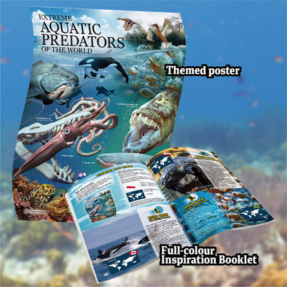 Wild Environmental Science Extreme Aquatic Predators of The World