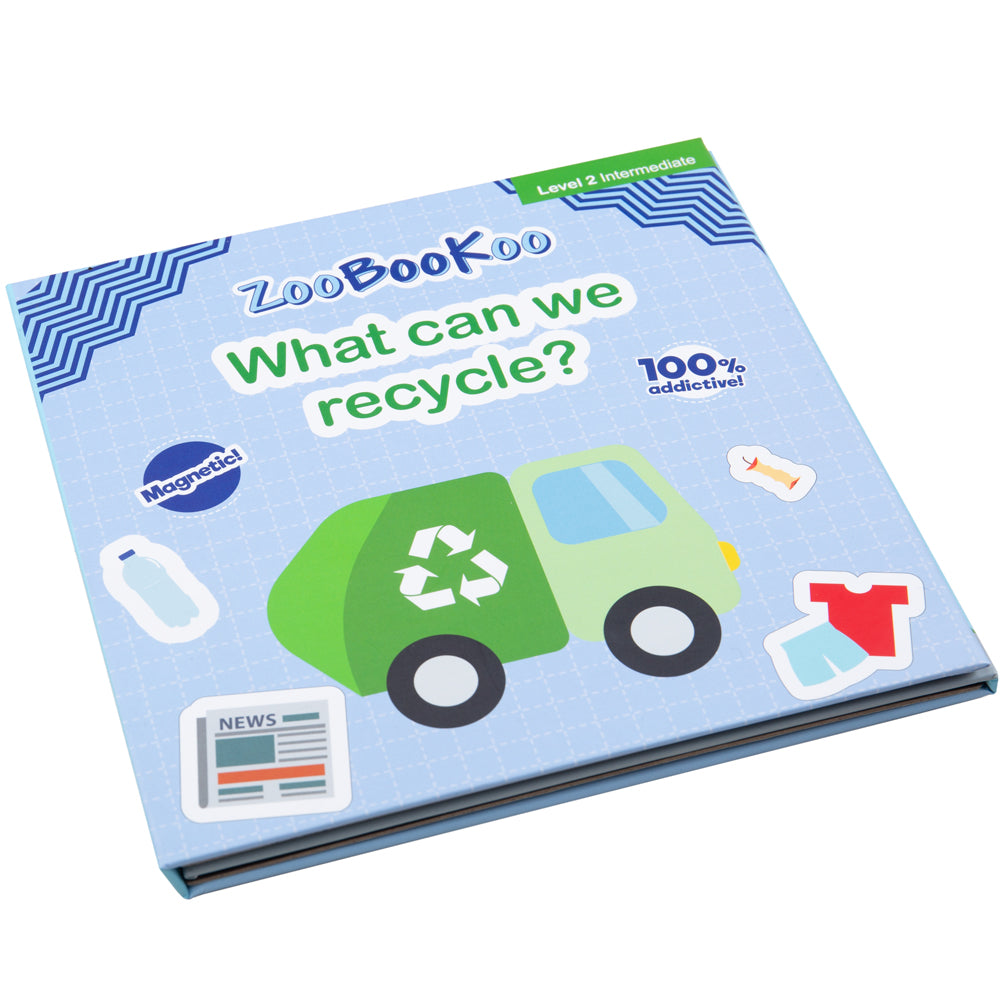 ZooBooKoo Magnet Book - What can we Recycle?