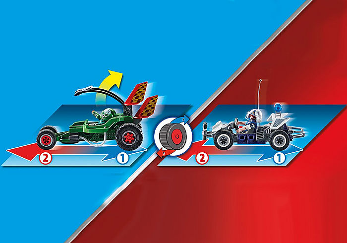Playmobil 70577 City Action Police Go-Kart Escape