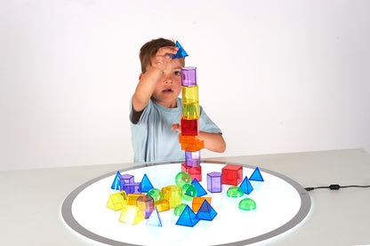 TickiT Translucent Geometric Shapes