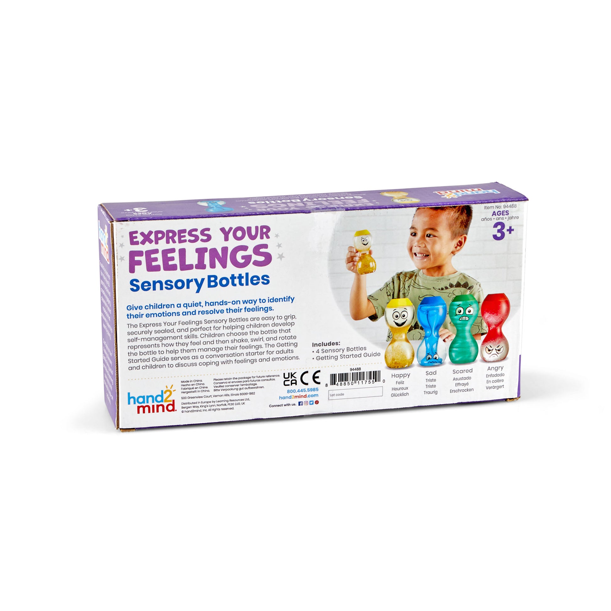 Learning Resources hand2mind Express Your Feelings Sensory Bottles