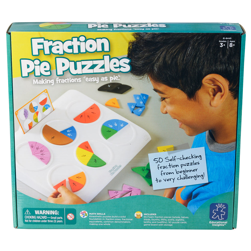 Learning Resources Fraction Pie Puzzles