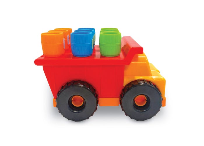 Learning Resources Tony the Peg Stacker Dump Truck™