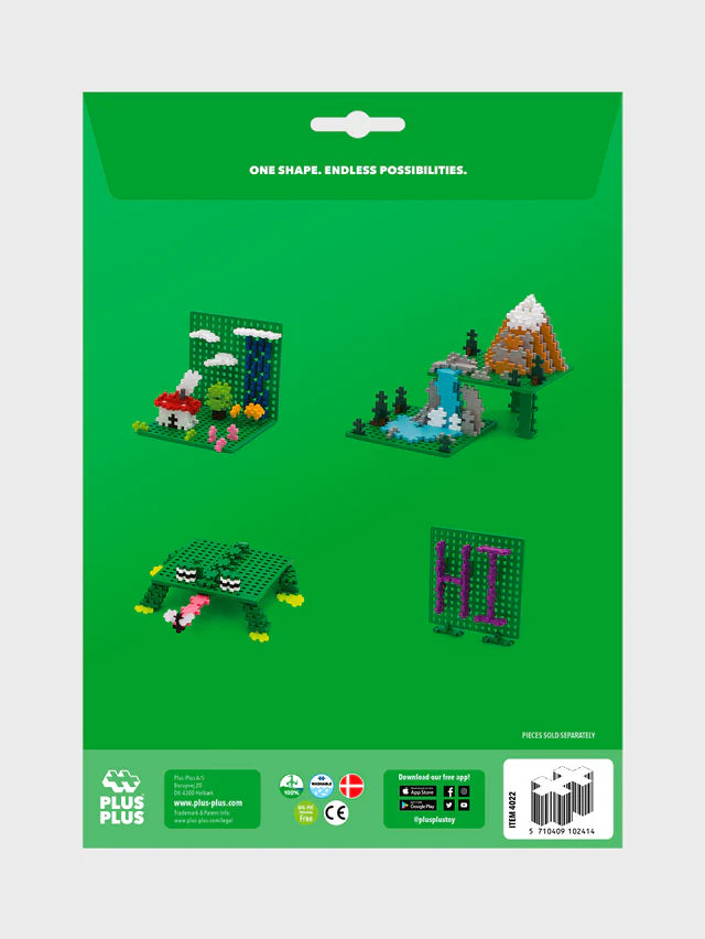 Plus Plus Baseplate Duo Green