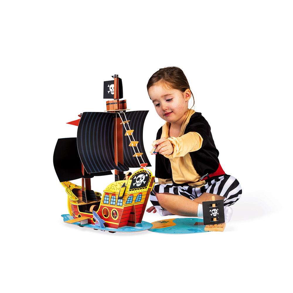 Janod Story Pirate Ship (D)