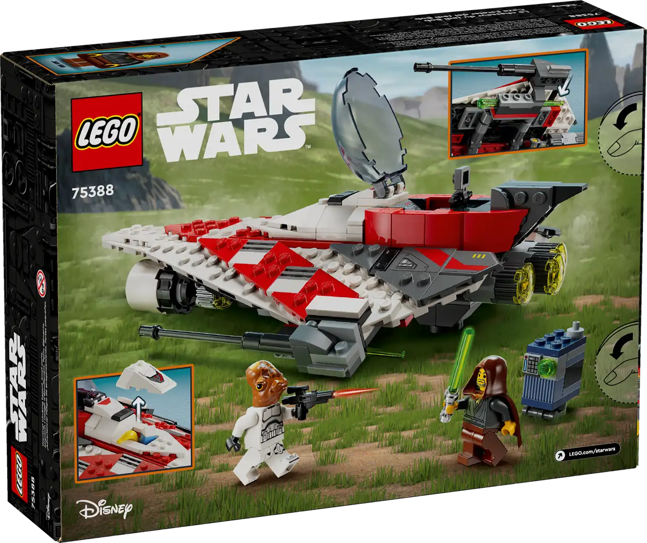 Lego Star Wars TM 75388 Jedi Bob's Starfighter
