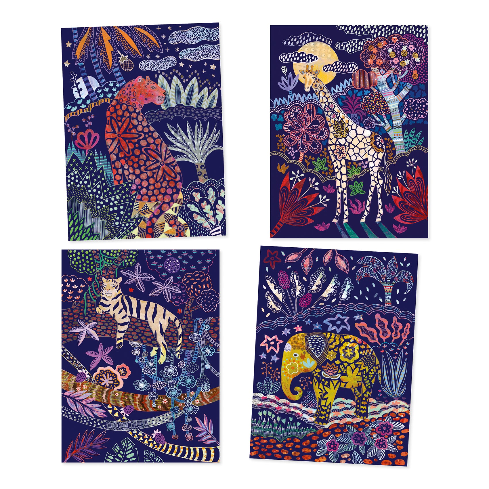 Djeco Lush Nature Scratch Cards