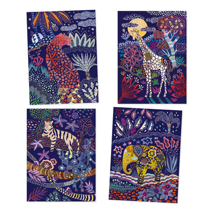 Djeco Lush Nature Scratch Cards