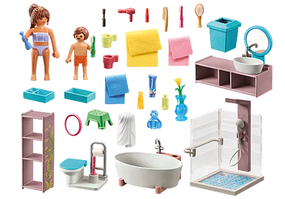 Playmobil 71611 My Life Bathroom with Shower