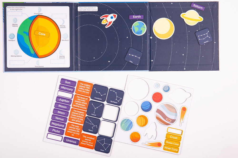 ZooBooKoo Magnet Book - The Solar System