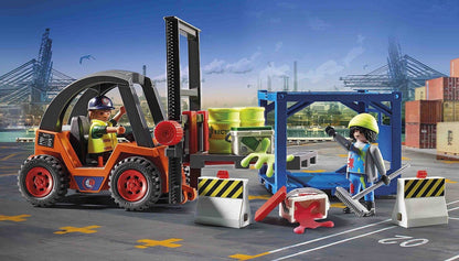 Playmobil 70772 Cargo Forklift with Freight