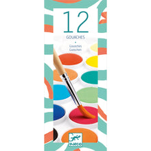 Djeco 12 Color Cakes - Classic