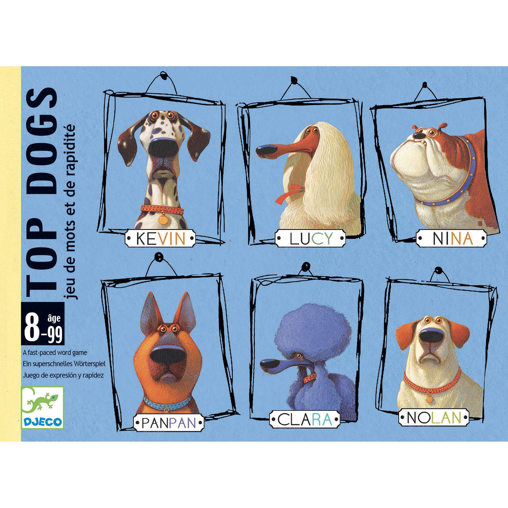 Djeco Top Dogs Observation Game
