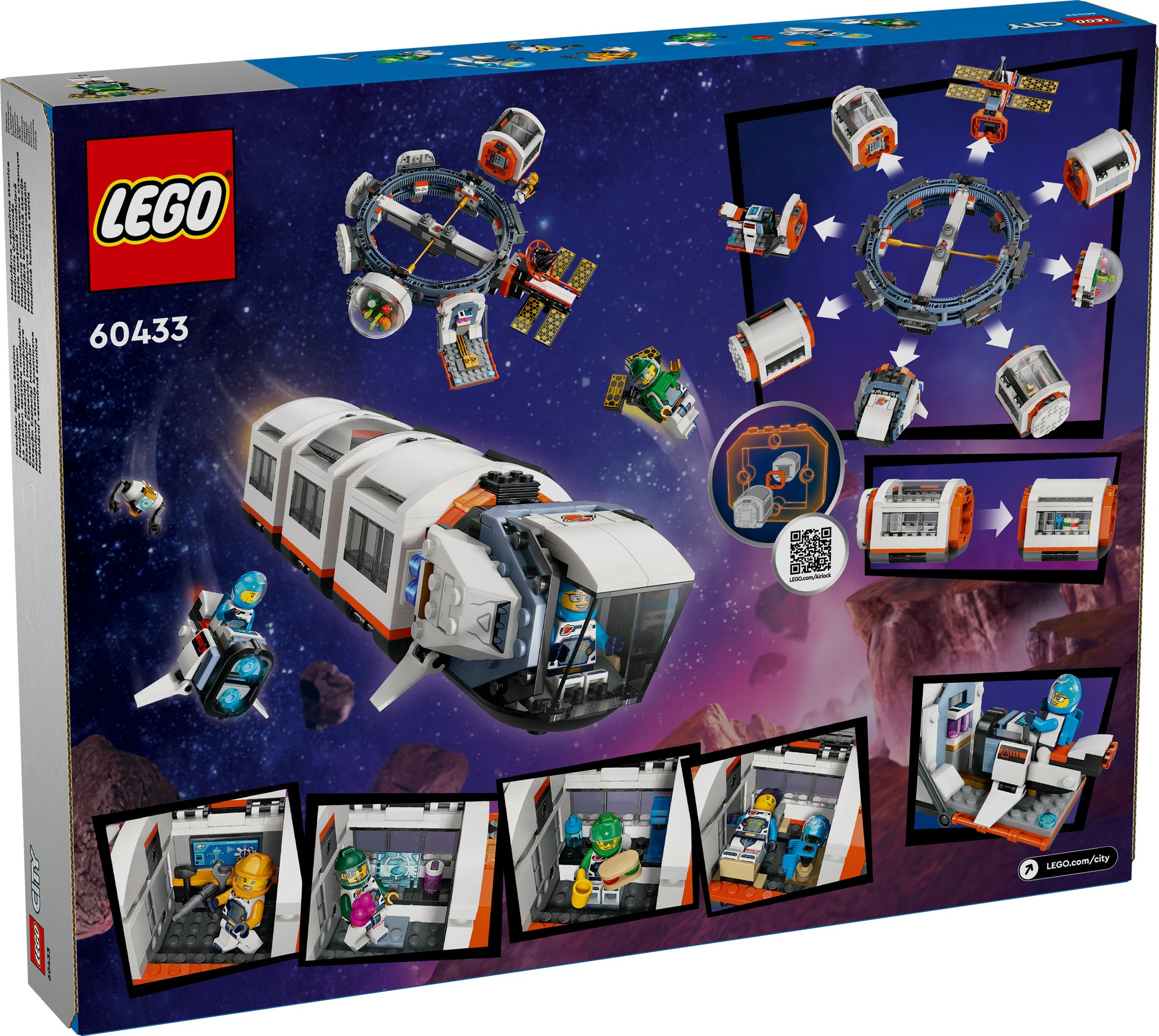 Lego City 60433 Modular Space Station