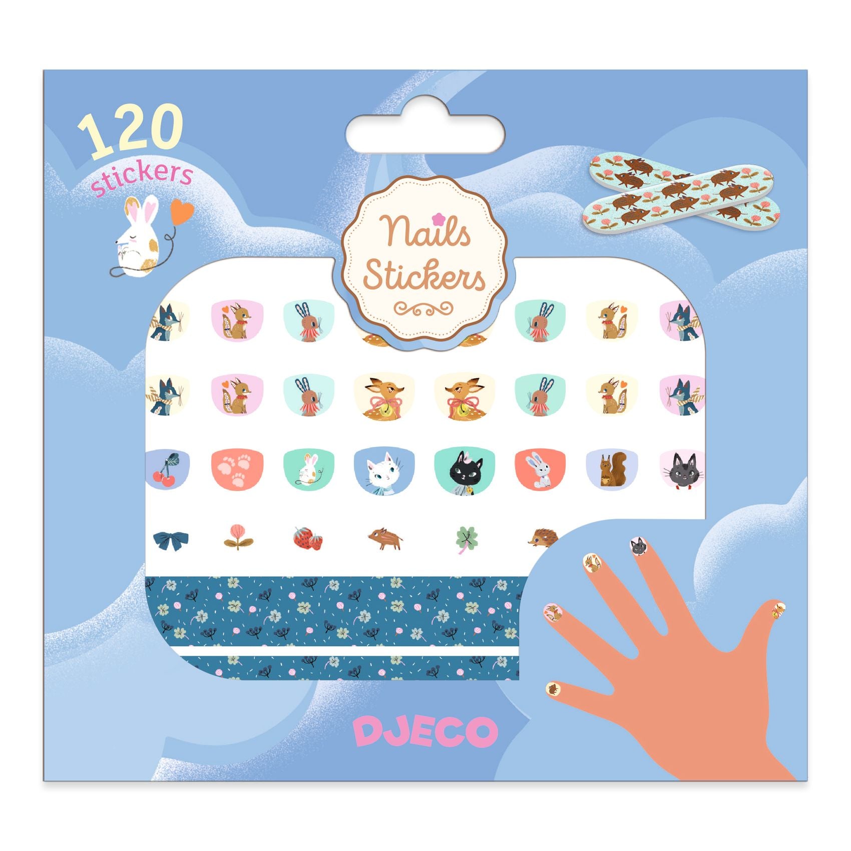Djeco Nail Stickers Cutie