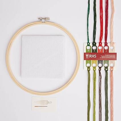 RHS Cross Stitch Kit-Tulip Bouquet
