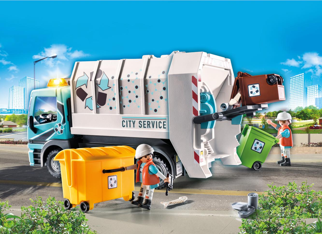 Playmobil 70885 City Life City Recycling Truck Promo Pack