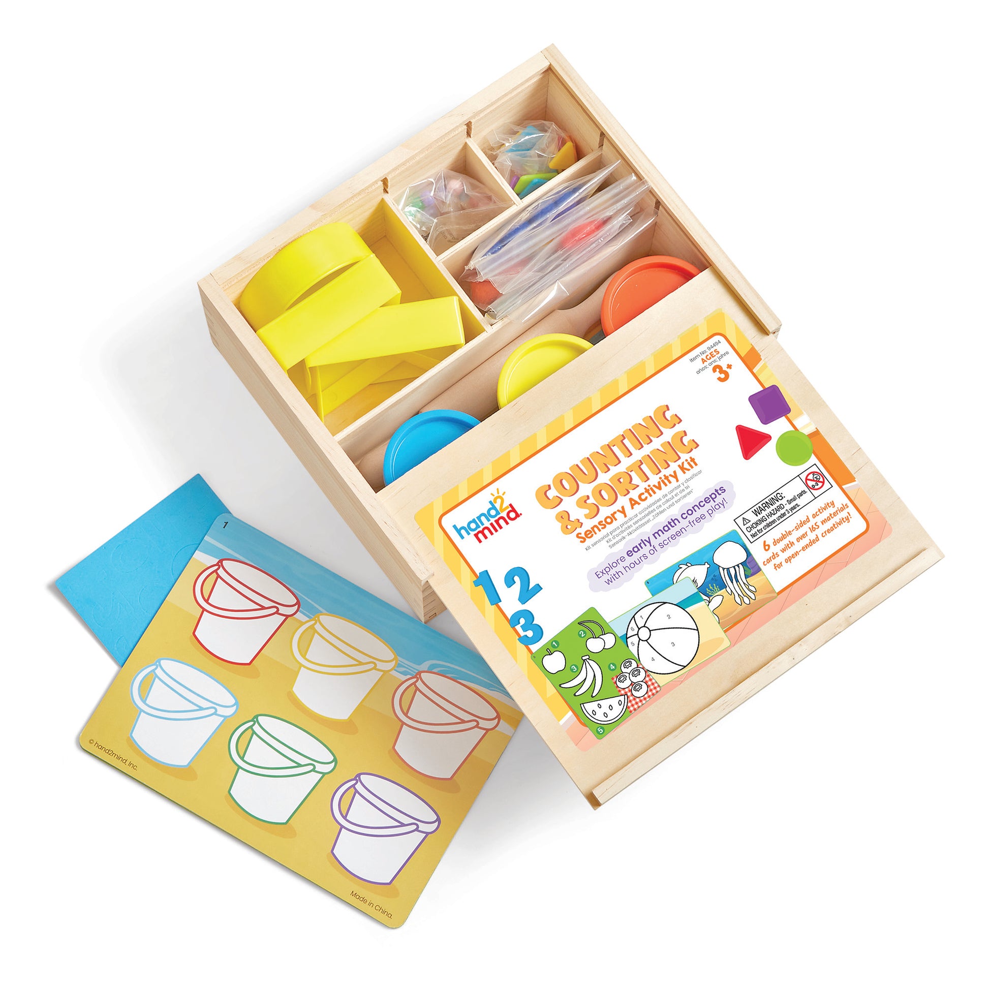 Learning Resources Counting & Sorting Sensory Activity Kit