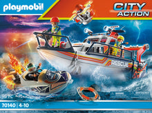 Playmobil 70140 City Action Sea Rescue Fire Rescue with Personal Watercraft