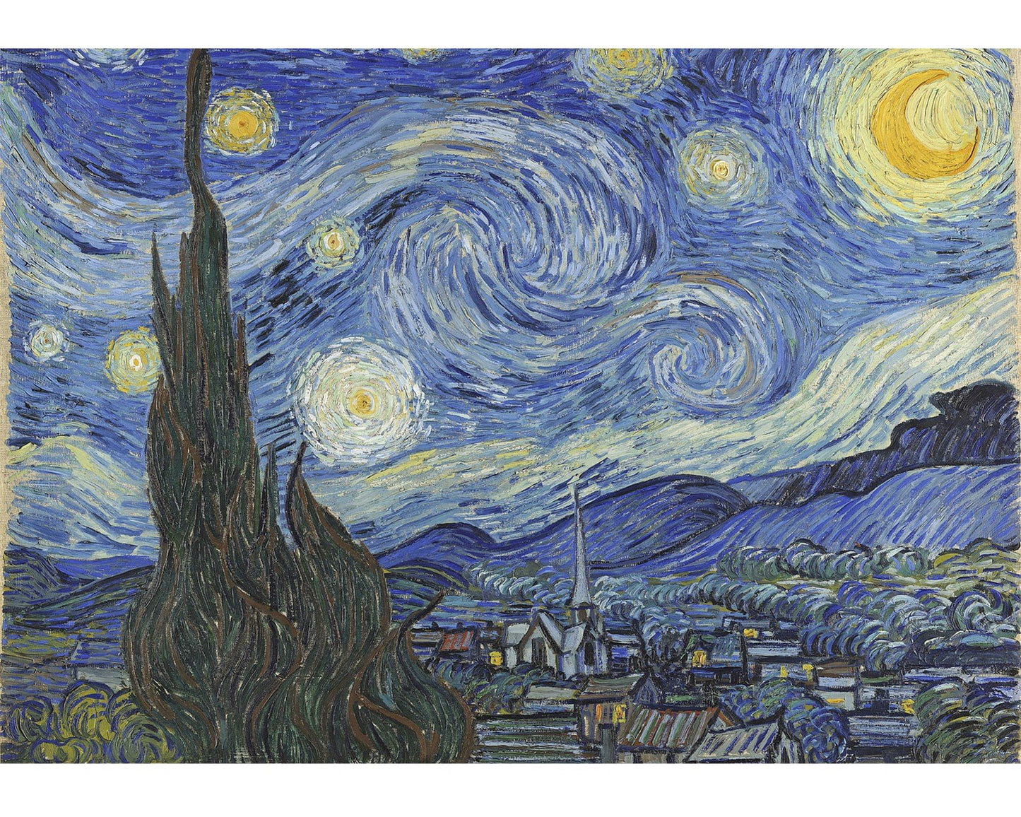 Wentworth Wooden Puzzles The Starry Night - Maxi 250 Pieces