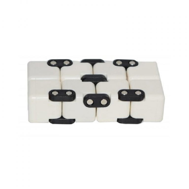 Playlearn Fidget Item : Infinity Cube : White