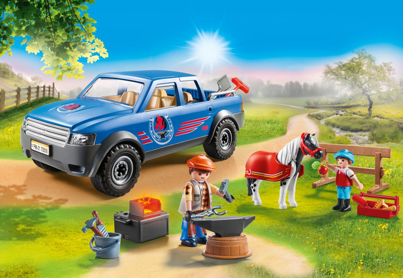 Playmobil 70518 Country Pony Farm Mobile Farrier