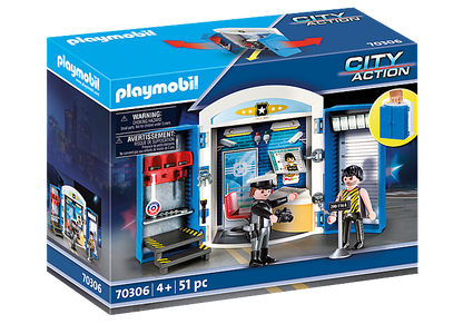 Playmobil 70306 Police Station Play Box