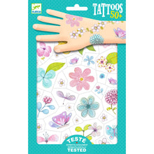 Djeco Fair Flowers Of The Field Temporary Tattoos