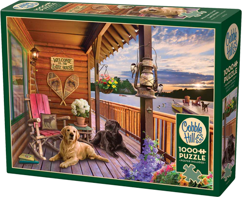 Cobble Hill Puzzles 1000 Pieces Welcome to the Lakehouse
