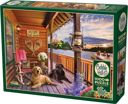 Cobble Hill Puzzles 1000 Pieces Welcome to the Lakehouse